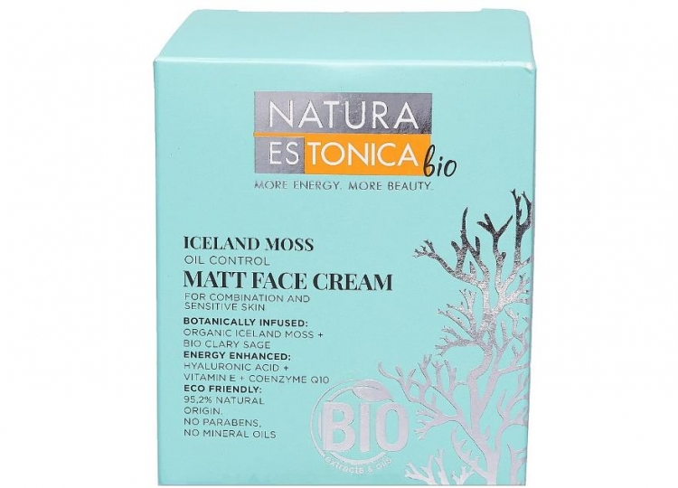 Natura Estonica Κρέμα Προσώπου Iceland Moss