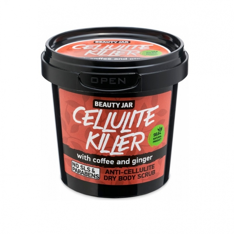 Beauty Jar Body Scrub κατά της Κυτταρίτιδας 150 gr