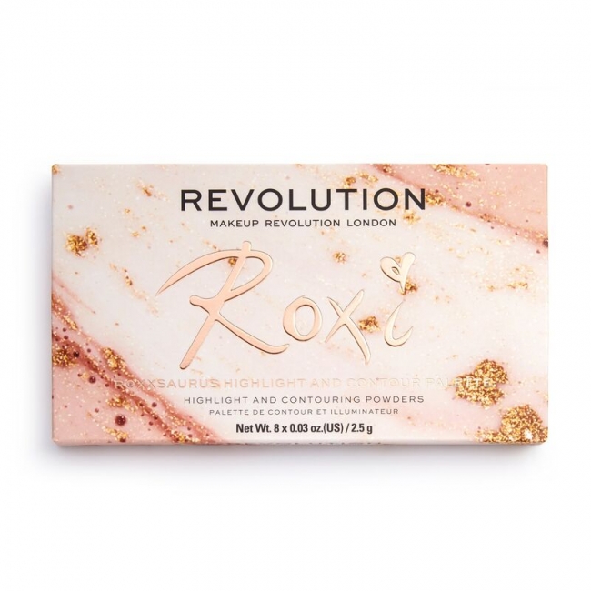 MakeUp Revolution  X Roxy Roxxsaurus Highlight & Contour Palette